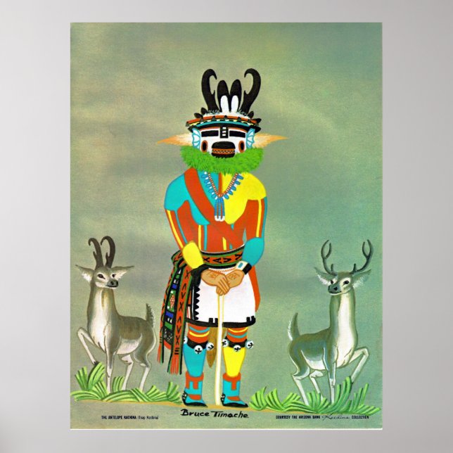 "Antelope" kachina print (Front)