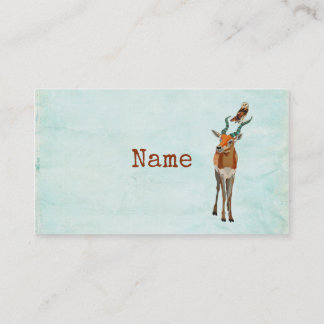 ANTELOPE & OWL Business Card