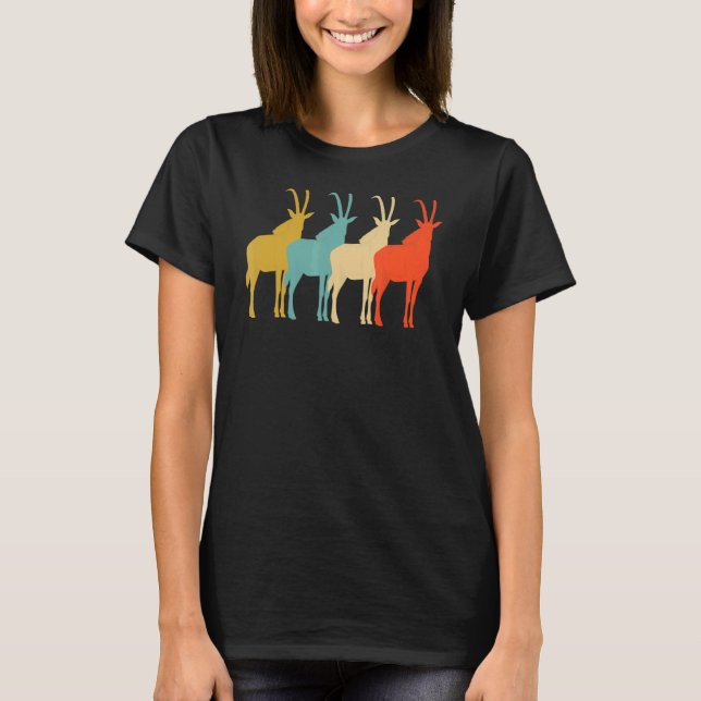 Antelope Retro Vintage T-Shirt (Front)