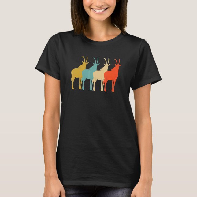 Antelope Retro Vintage T-Shirt (Front)