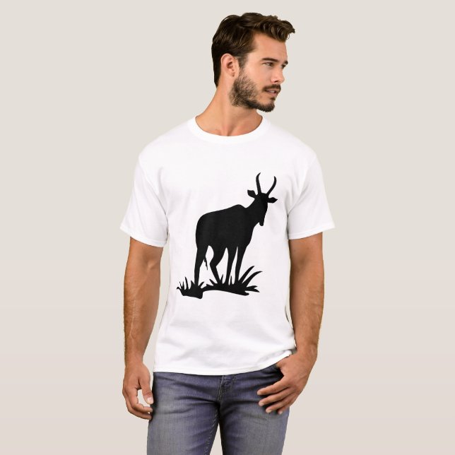 Antelope Silhouette T-Shirt (Front Full)