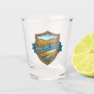 Antelope Valley California Poppy Reserve Shot Glass