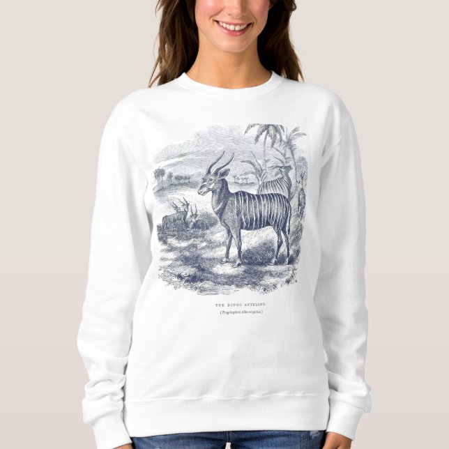 Antelope Women's Basic Sweatshirt (Front)