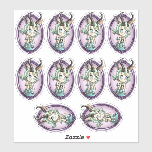 Antelopes Sticker (Sheet)