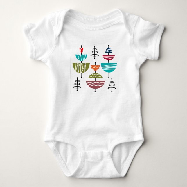 Antenna  baby bodysuit (Front)