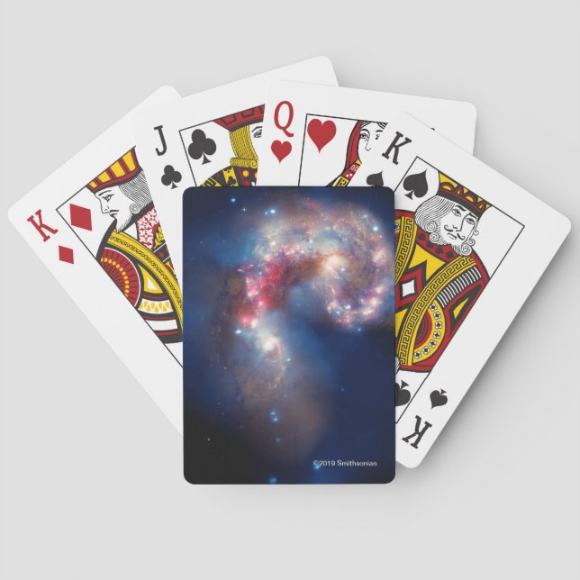 Antennae: A Galactic Spectacle Playing Cards (Back)