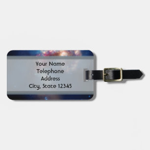Antennae Galaxies Colourful Composite Luggage Tag