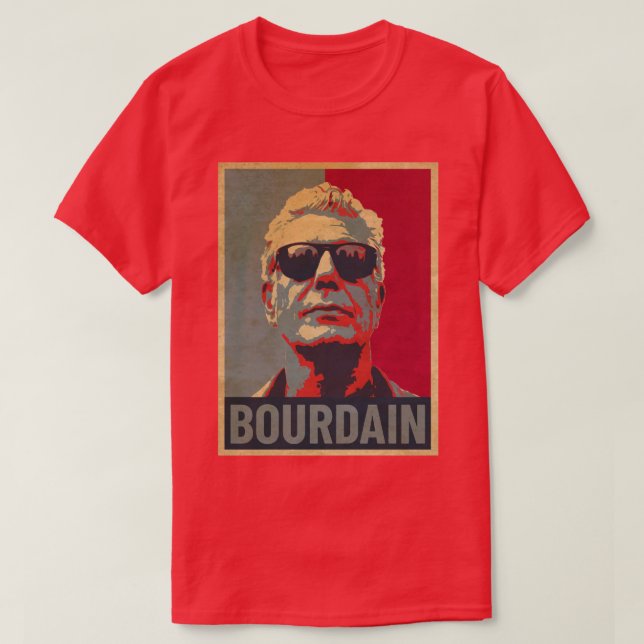 Anthony Bourdain Hope T-Shirt (Design Front)