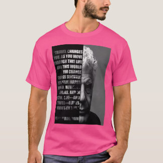 Anthony Bourdain Motivational Quote About Travelli T-Shirt