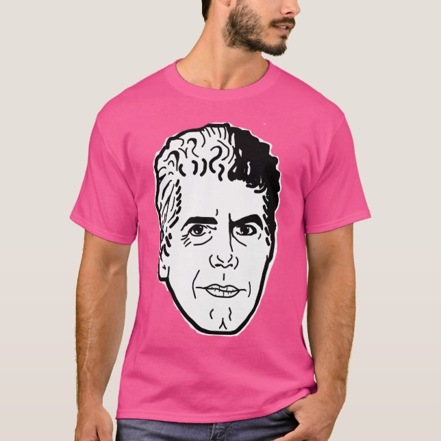 Anthony Bourdain T-Shirt (Front)