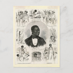 Anthony Burns (1855) Postcard