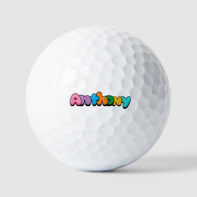 Anthony Golf Balls (Front)