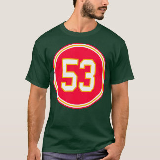 Anthony Hitchens Number 53 Jersey Kansas City Chie T-Shirt