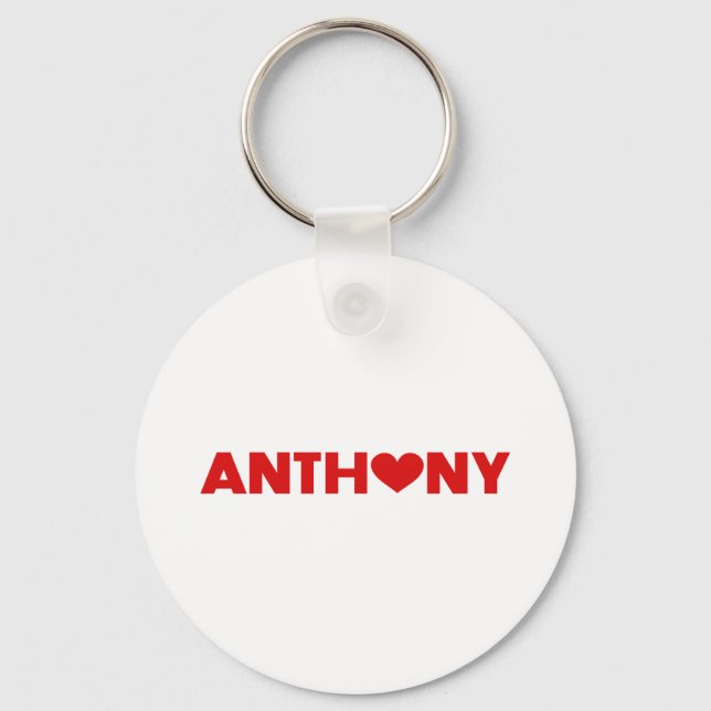Anthony Love Key Ring (Front)