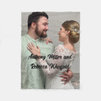 Anthony Miller and Rebecca Warfield Blanket