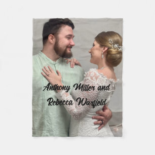 Anthony Miller and Rebecca Warfield Blanket