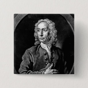 Anthony Sayer, engraved by John Faber Jr 15 Cm Square Badge