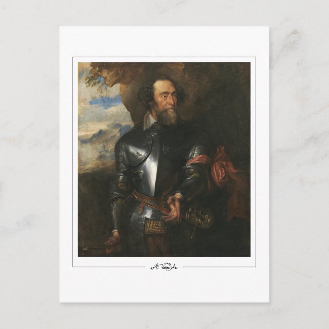 Anthony van Dyck #345 - Fine Art Postcard (Front)