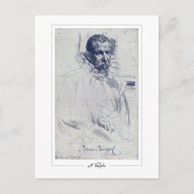 Anthony van Dyck #52 - Fine Art Postcard (Front)