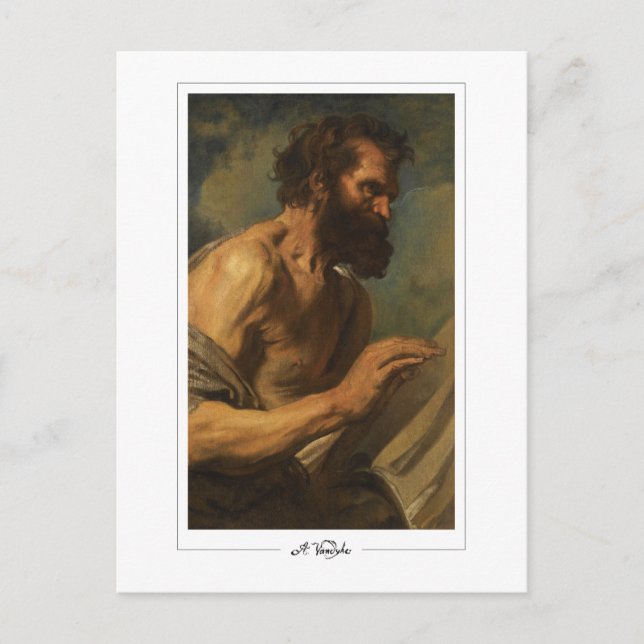 Anthony van Dyck #608 - Fine Art Postcard (Front)