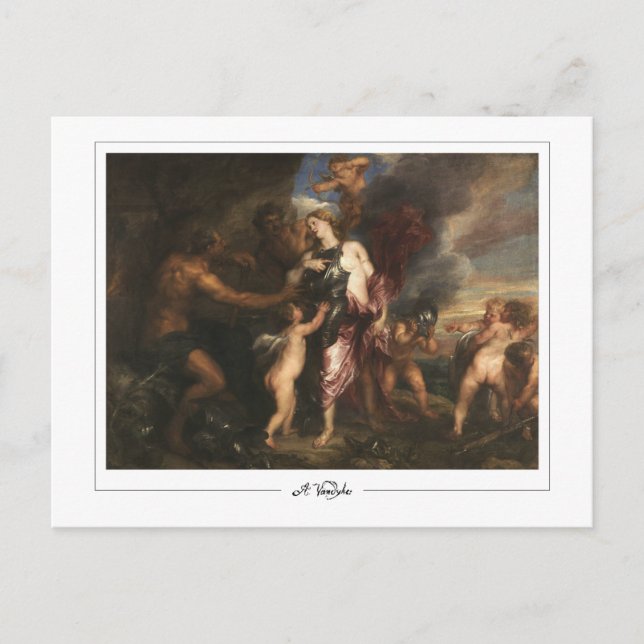 Anthony van Dyck #615 - Fine Art Postcard (Front)
