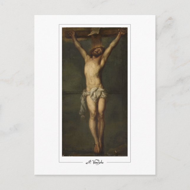 Anthony van Dyck #616 - Fine Art Postcard (Front)