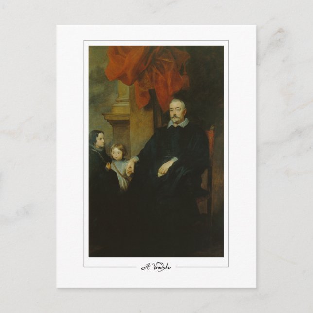 Anthony van Dyck #657 - Fine Art Postcard (Front)