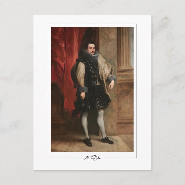 Anthony van Dyck #667 - Fine Art Postcard (Front)