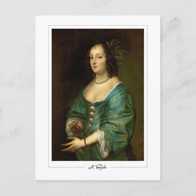 Anthony van Dyck #686 - Fine Art Postcard (Front)