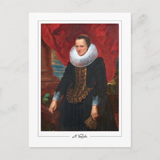 Anthony van Dyck #707 - Fine Art Postcard (Front)