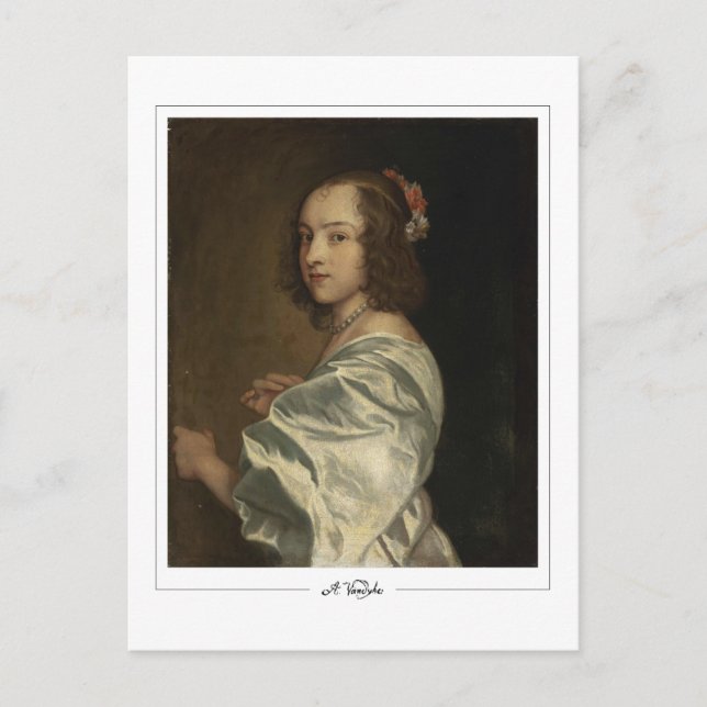 Anthony van Dyck #834 - Fine Art Postcard (Front)