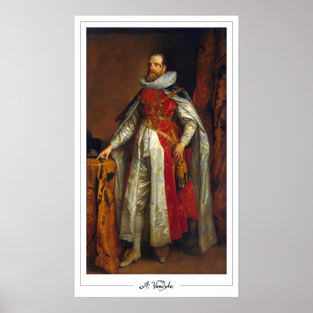 Anthony van Dyck Zedign Art Poster #123 (Front)