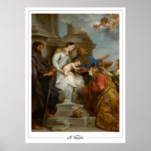 Anthony van Dyck Zedign Art Poster #199