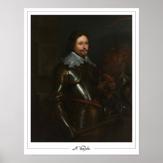 Anthony van Dyck Zedign Art Poster #798 (Front)