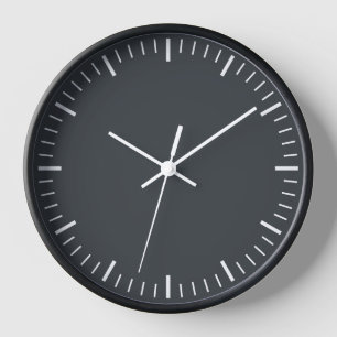 Anthracite Wall Clock