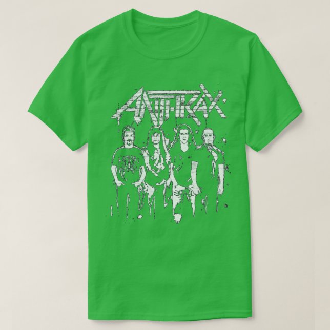 ANTHRAX MERCH VTG T-Shirt (Design Front)