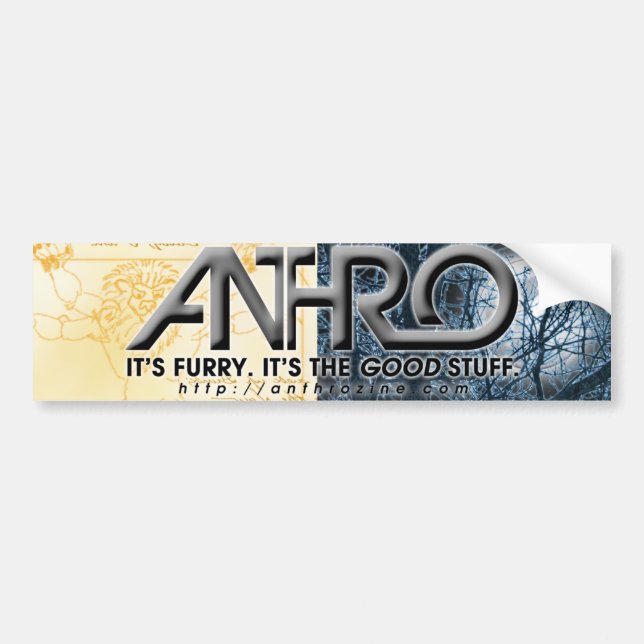 ANTHRO BUMPER STICKER (Front)