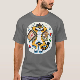 Anthro Trash Tiger Art TShirt