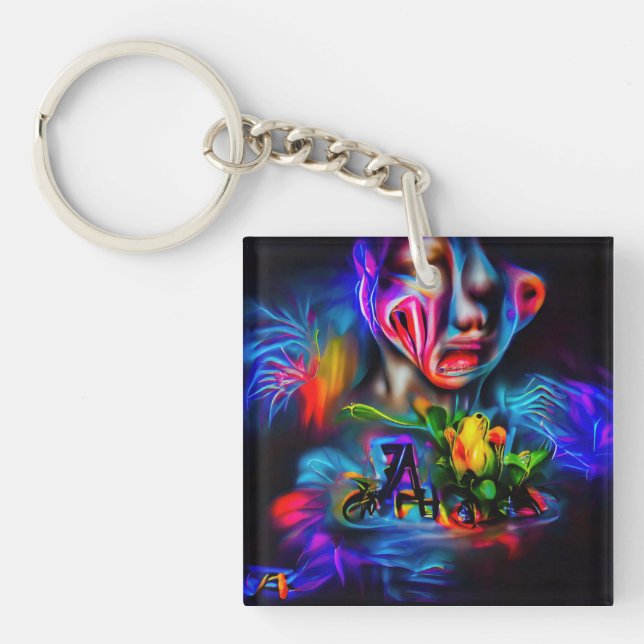 Anthrophobia 2 key ring (Front)