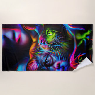 Anthrophobia  beach towel