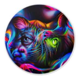 Anthrophobia ceramic knob