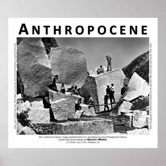Anthropocene VI - Granite Quarry, Salt Lake County Poster (Front)