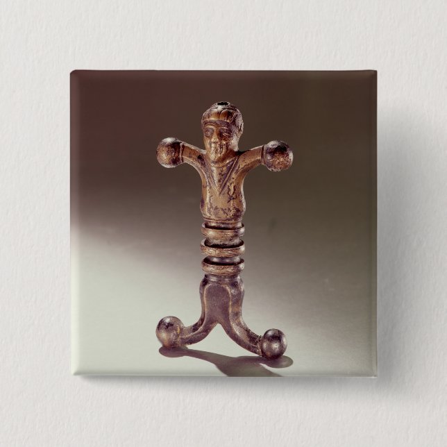 Anthropoid sword hilt 15 cm square badge (Front)