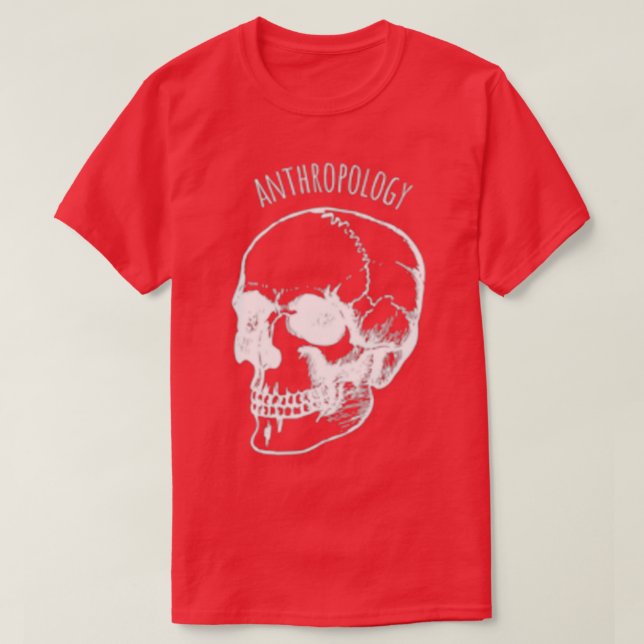 ANTHROPOLOGY New Skull T-Shirt (Design Front)