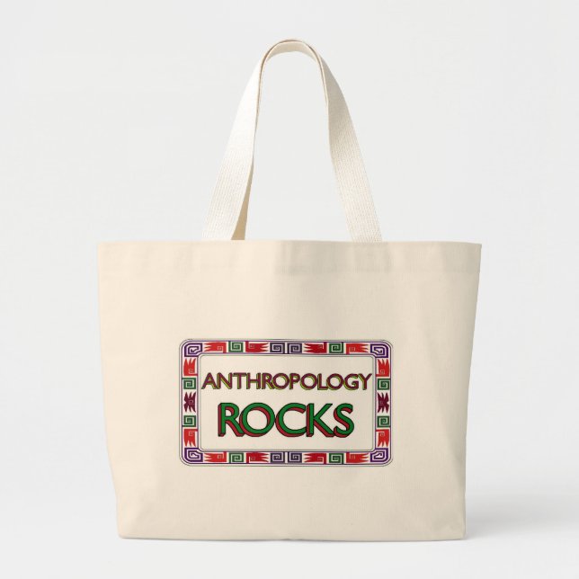 Anthropology Rocks Large Tote Bag (Front)