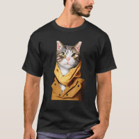 Anthropomorphic Cat Dress Up Suite Look Like A Hum