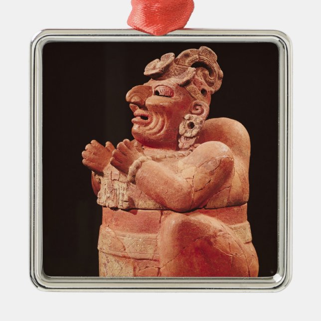 Anthropomorphic censer, from Guatemala Metal Tree Decoration (Front)