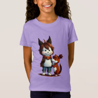 Anthropomorphic Dog and his pet | AI Art