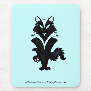 AnthroWolf Mouse Pad