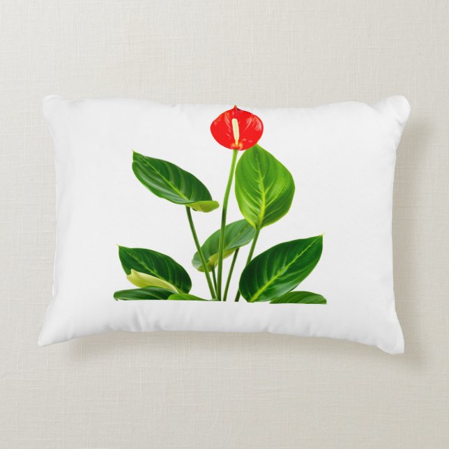Anthurium Decorative Cushion (Back)